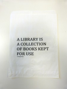 A Library is a Collection of Books Kept For Use