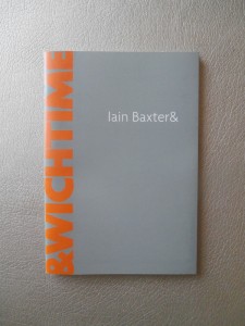 Iain Baxter& : &Wichtime