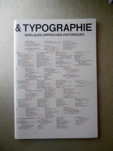 Architecture & typographie