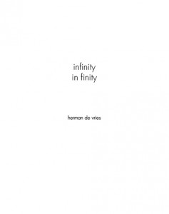 infinity in finity