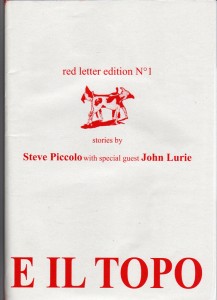 E Il Topo : Red Letter Edition N°1